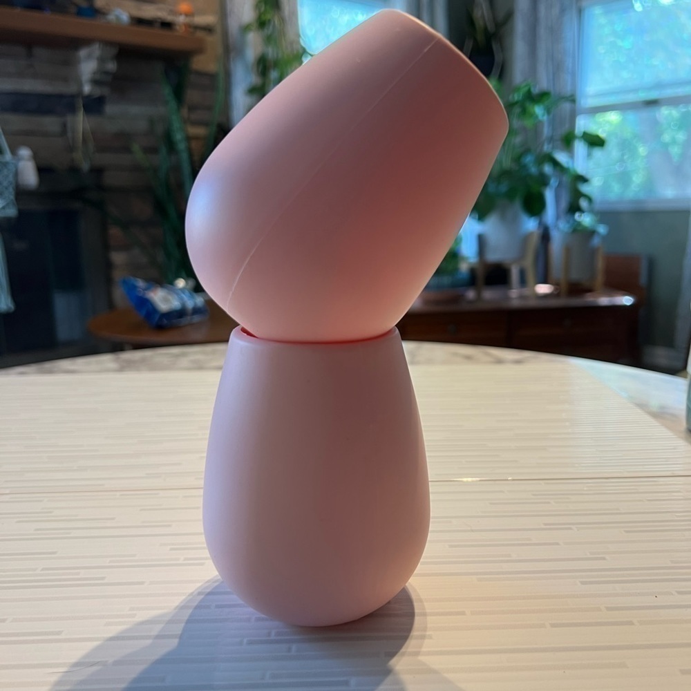 🥳 4 for $20 Sale! 🥳 Odeme Silicone Wine Glasses 2pc, Pink